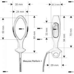 Sonde Vaginale OVOLINE - Periform - OVA - Interlax