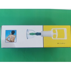 kit de 6 ventouses en plastique avec pompe