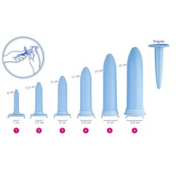 Velvi Kit Complet (Soft) avec 6 dilatateurs vaginaux