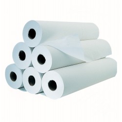 Rouleaux de drap d'examen en papier 2 plis pour table