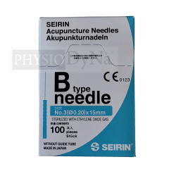 Aiguilles Dry Needling SEIRIN® Type B taille 0.20x15mm